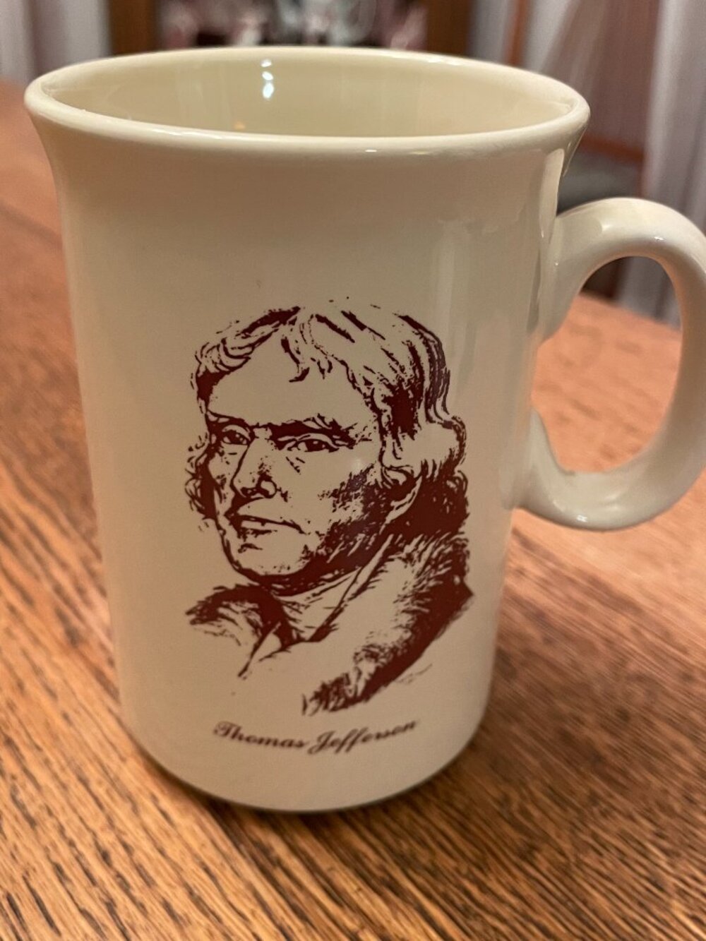 Thomas Jefferson's Canons of Conduct Coffee Cup Mug 11 ounces